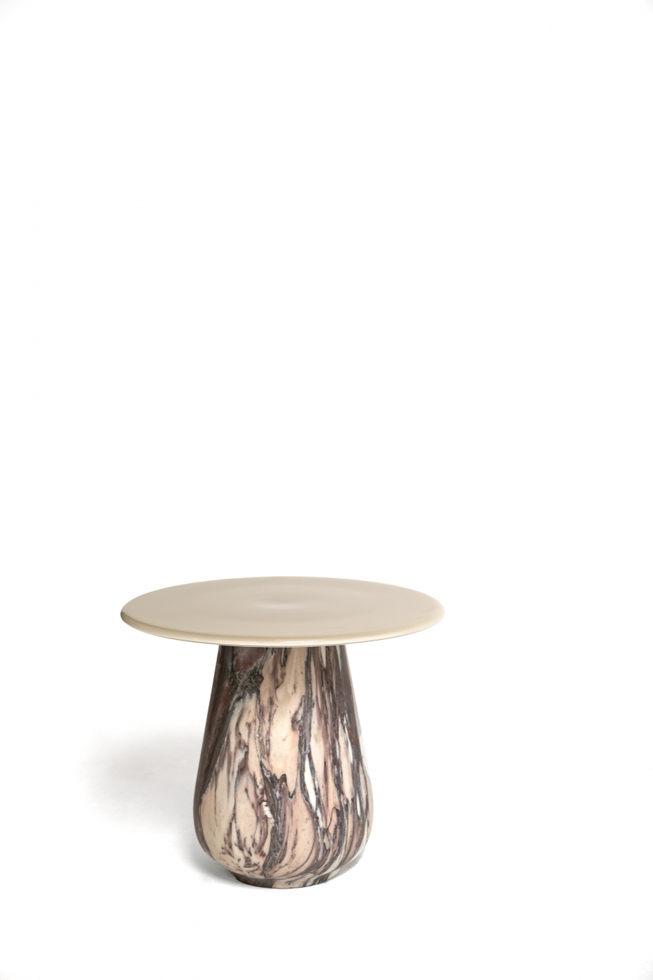 Table d’appoint Champignon en pierre 
